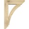 Ekena Millwork Thorton Slat Rough Sawn Bracket w/ Offset Brace, Douglas Fir, 6"W x 20"D x 28"H BKT0604X20X28THR06RDF - alternate 4